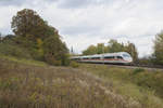 ICE 751 von Dortmund nach München Hbf bei Fahlenbach, 21.10.2017