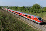 Der tägliche München Nürnberg Express um kurz nach neun Uhr 8 Mai 2026 bei Asbach.