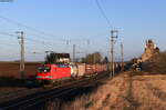 193 319 mit dem KT 50187 (Köln Eifeltor – Verona Quadrante) bei Herrnberchtheim 23.2.22