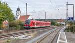 440 308 kam am 18.9.12 auf Gleis 2 in Winterhausen an.