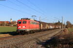 140 432-6 mit dem DGS 59944 (Gunzenhausen – Langenfeld(Rheinland)) bei Rudolzhofen 23.2.22