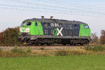AIXrail 218 487 am 19.10.26 bei Thonstetten als Lz.