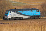 218 308 in der Nähe von Dorfen als Lz am 19.01.2026. 4 Foto Motive in einer Stunde , da kann man schon ganz zufrieden wieder nach Hause fahren. Dort kann auch den ganzen Tag flaute sein.