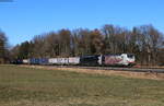 193 776-2 und 193 653-3 mit dem DGS 43125 (Köln Eifeltor - Brennero) bei Brannenburg 12.2.22