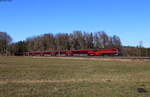 1116 224 mit dem RJ 1287 (München Hbf - Feldkirch) bei Brannenburg 12.2.22