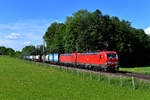 Im Frühjahr diesen Jahres gab es bei der Bespannung der KLV-Züge unter Staatsbahn-Regie eine Änderung.
