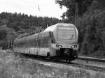 Meridian Stadler Flirt 3 (ET 304) am 14.08.14 in Aßling. Mit diesem Foto möchte ich meine Trauer über das heutige Zugunglück in Bad Aibling ausdrücken. Mein Gedanken sind bei allen Opfern und deren Familien. Ich kann nicht verstehen, dass in Deutschland so ein Unglück passieren kann, obwohl wir Zugsicherungssysteme haben.