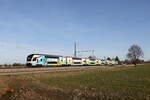 4010 022 der  Westbahn  auf dem Weg nach München am 1.