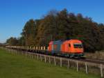 Am 31.10.12 fuhr RTS 2016 905 mit DBV 95654 (Wrzburg - Freilassing - Linz) am B Vogl vorbei.