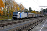 Vectron Lokomotiven des Vermieters Railpool sind selten zwischen München und Rosenheim.
