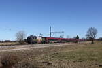 1116 216  200 Jahre Johann Strauss  war am 25. Februar 2026 bei Übersee am Chiemsee auf dem Weg nach München.