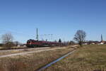 1116 200 auf dem Weg nach München. Aufgenommen am 25. Februar 2026 bei Übersee am Chiemsee.