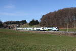 4010 031 war am 28. Februar 2026 bei Axdorf im Chiemgau in Richtung Wien unterwegs.