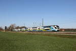 4010 029 war am 8. April 2026 bei �bersee am Chiemsee in Richtung Wien unterwegs.