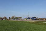 430 024 und 430 007 aus M�nchen kommend am 17. April 2026 bei �bersee am Chiemsee.