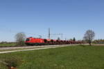 1116 177 mit  Sch�ttgutwagen  aus Salzburg kommend am 25.