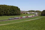 6193 118 war am 29. April 2026 mit einem  EKOL-KLV  bei Axdorf im Chiemgau in Richtung M�nchen unterwegs,