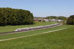 412 201 aus Graz kommend am 29. April 2026 bei Axdorf im Chiemgau.