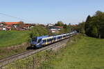 430 020 und 430 003 waren am 29. April 2026 bei Lauter auf dem Weg nach M�nchen.