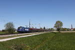 1116 154  Zugkraft f�r Europa  aus Salzburg kommend am 30. April 2026 bei �bersee am Chiemsee.