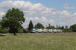 4010 031 aus Wien kommend am 13. Mai 2026 bei �bersee am Chiemsee.