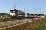 193 873 mit Autos zwischen Prien und Bernau am 22.10.2026.