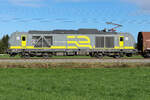 2248 039 ATLU alpha der ERC.D GmbH mit nur zwei Wagen im Schlepp am 22.10.2026 bei Bergham.