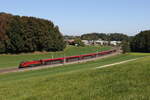 1116 220 aus Salzburg kommend am 23. September 2026 bei Axdorf im Chiemgau.