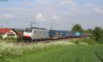 186 251-5 mit einem KV Zug bei Weiching 18.5.13