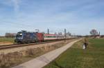 1116 168  VegaTrans  mit dem EC 112 am 6. Februar 2016 bei Übersee.