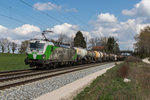 193 204  Wolfgang Amadeus Mozart  mit einem Knickkesselzug am 10. April 2016 bei Übersee.