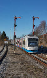 Am 10.12.2016 war VT 103 als BOB 86871 auf dem Weg von München Hbf.