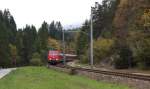 Vielen Dank an Matze fr die Vormeldung!  Um 14.40 kam die Meldung von Matze, 111 024-6 hat gerade mit RB 59549 Mnchen-Pasing in Richtung Mittenwald verlassen.