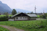 Der Bahnhof von Rießersee liegt an der Außerfernbahn Garmisch-Partenkirchen - Reutte Tirol.