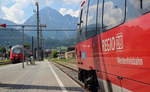 Auch wenn der Bahnhof Reutte in Tirol und große Teile der Strecke Garmisch-Partenkirchen - Reutte in Tirol - Pfronten (Tirol) - Kempten in Österreich liegen, wird der Eisenbahnbetrieb