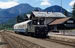1981 hatten die 169er ihr angestammtes Einsatzgebiet zwischen Murnau und Oberammergau fast vllig an die BR 141 verloren.