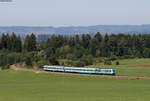 223 065 mit dem ALX84139 (Lindau Hbf-München Hbf) bei Mellatz 29.8.18