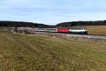 Anfang 2019 waren die 218 460 der Westfrankenbahn sowie die 218 402 von Railsystems RP auf der Allgäubahn im EC-Einsatz.