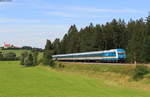 223 062 mit dem ALX84112 (München Hbf-Hergatz) bei Riedels 13.7.20