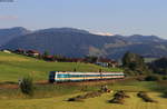 223 064 mit dem ALX84114 (München Hbf-Hergatz) bei Oberstaufen 9.8.20