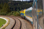 223 013 mit dem Alex von Oberstaufen nach Lindau.