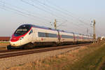 SBB RABe 503 011 (ETR 610) als ECE/EC 96 nach Zürich, München Aubing, 31.03.2021