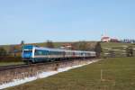 223 070 (Arriva) mit Alx 86210 bei St.