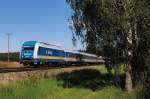 223 071 (Arriva) mit Alx 86214 bei Schwabhausen (18.08.2008)