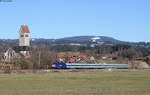 223 015 mit dem ALX84132/ALX84152 (München Hbf-Hergatz/Oberstdorf) bei Stein 24.3.18