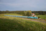 223 061 mit einem Alex bei Heimhofen gen Oberstaufen. 29.8.18