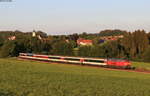 218 430-7 mit dem EC 190 (M�nchen Hbf-Basel SBB) bei Wohmbrechts 12.7.20