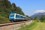 223 068 mit dem ALX84112 (München Hbf-Hergatz) bei Knechtenhofen 9.8.20