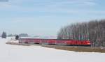 245 006-2 mit dem RE 57506 (München Hbf-Füssen) bei Seeg 19.2.15