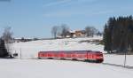 245 006-2 mit dem RE 57506 (München Hbf-Füssen) bei Hopferau 19.2.15